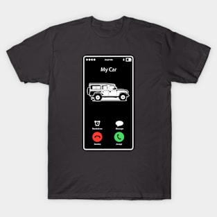 iphone calling my car T-Shirt